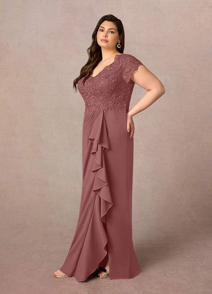 Desert Rose Sheath Lace Dress
