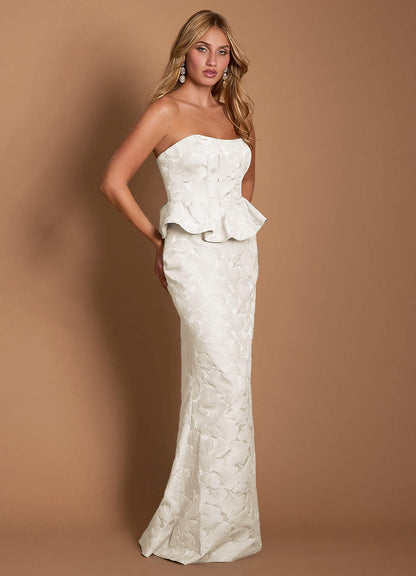 Rebecca French White Gown
