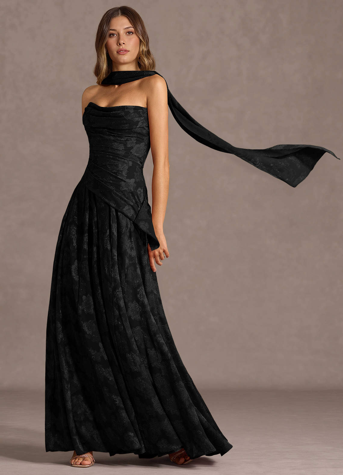 Gabriela Black Maxi Dress  Dress