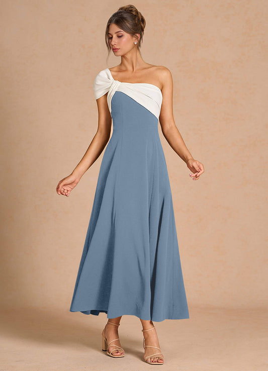 Nerina Powder Blue Midi Dress