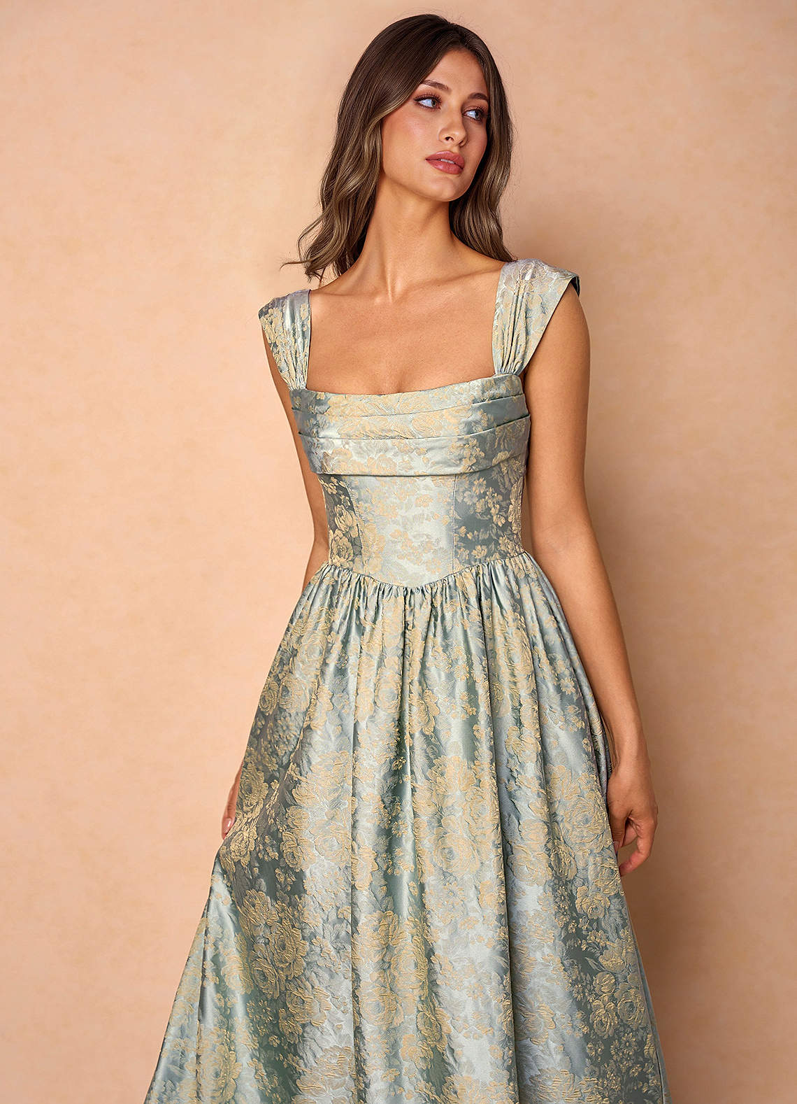 Runa Vintage Blue Maxi Dress  Dress