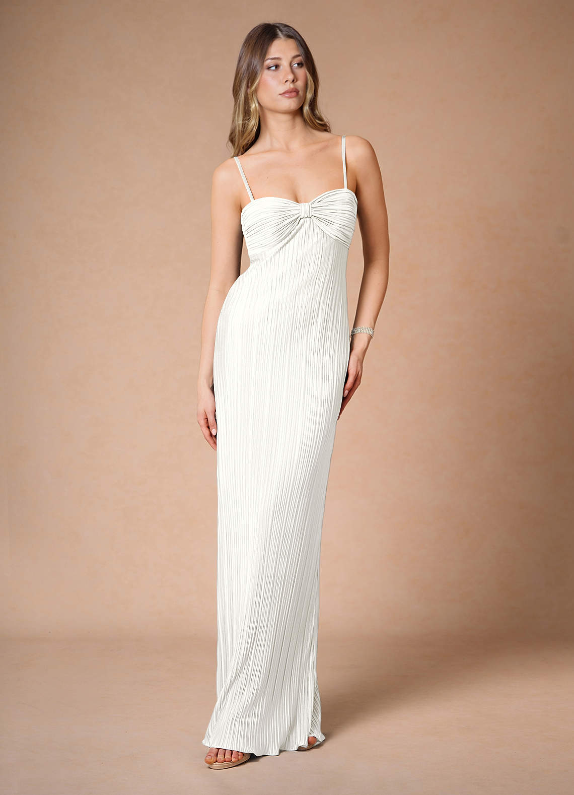 Nephele White Maxi Dress  Dress