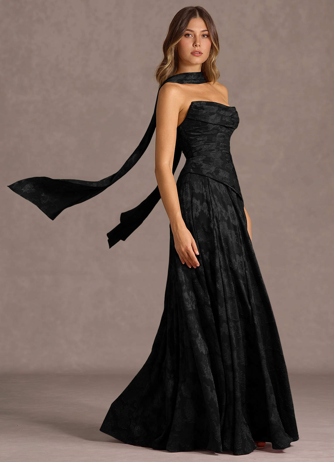 Gabriela Black Maxi Dress  Dress