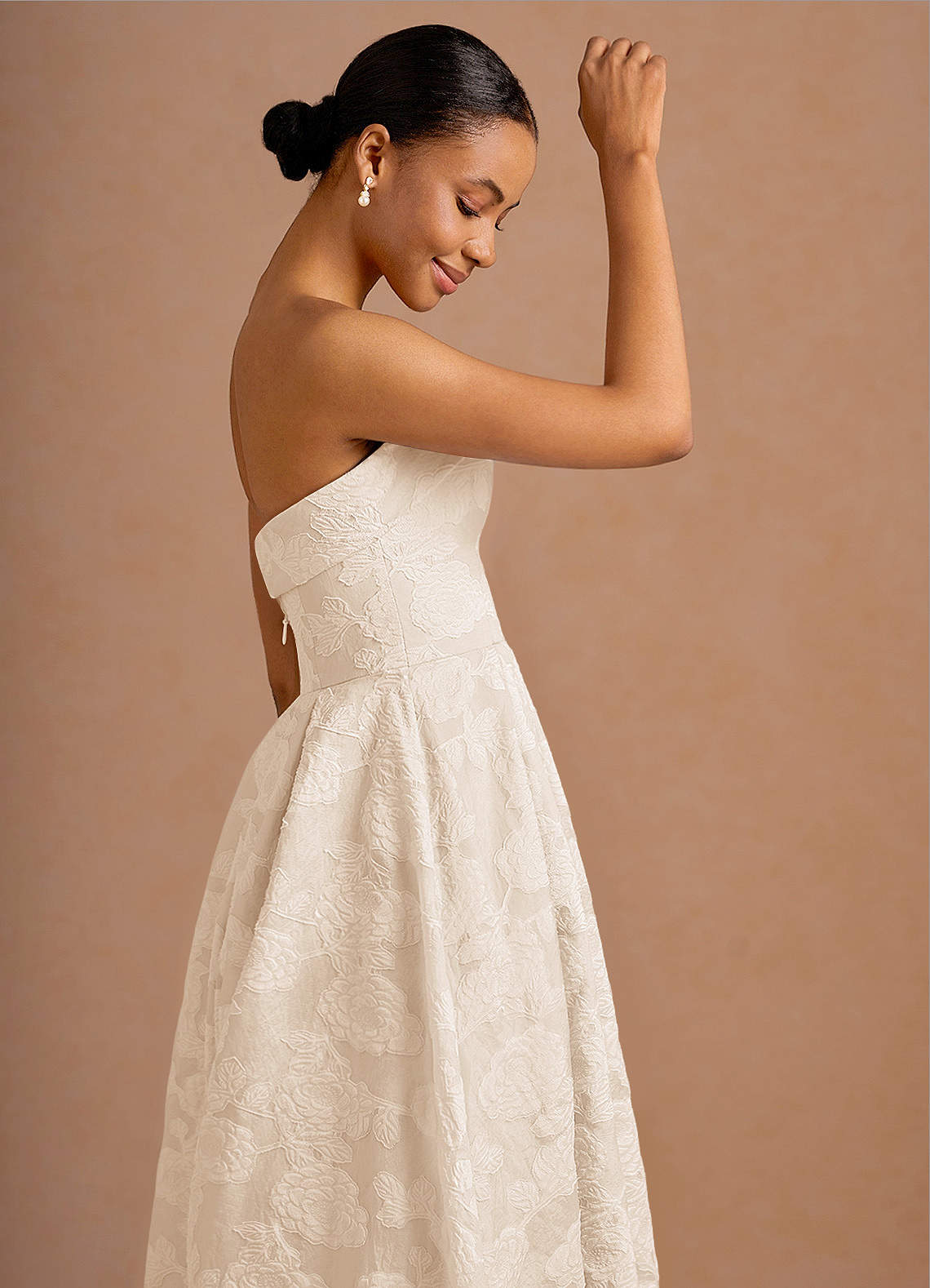 Clementine Cream Maxi Dress