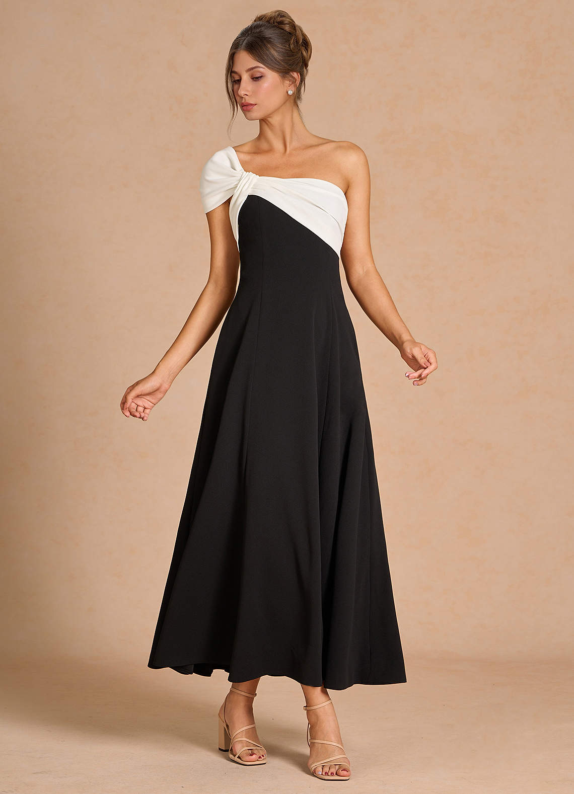 Nerina Black Midi Dress  Dress