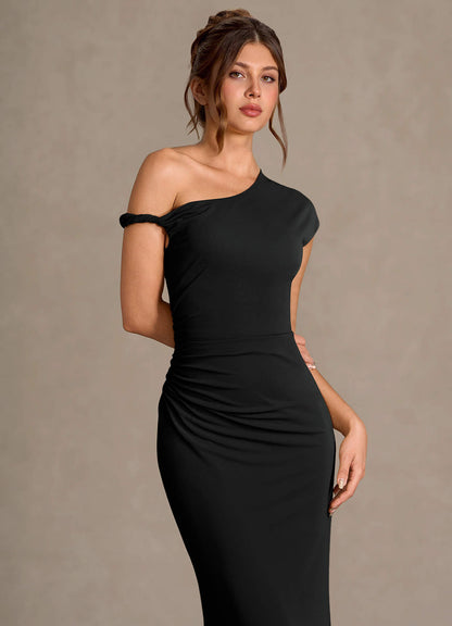 Heliora Black Maxi Dress  Dress