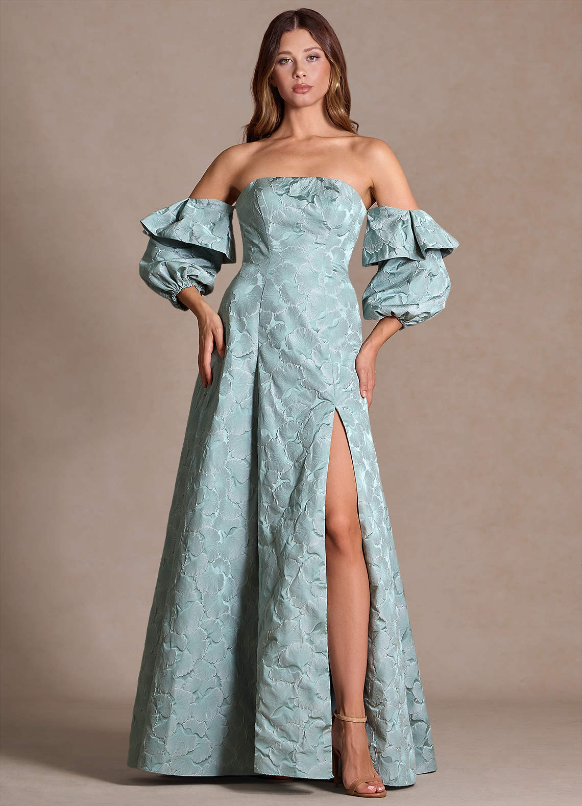 Kerensa French Blue Maxi Dress  Dress