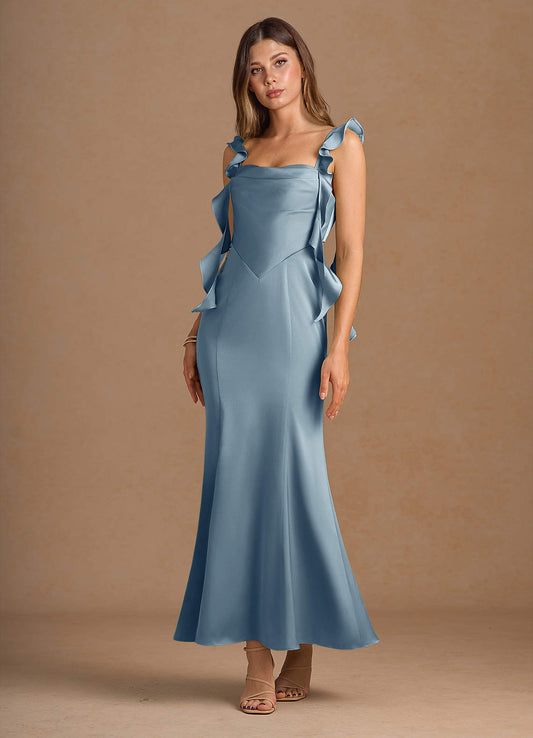 Lilibet Powder Blue Maxi Dress