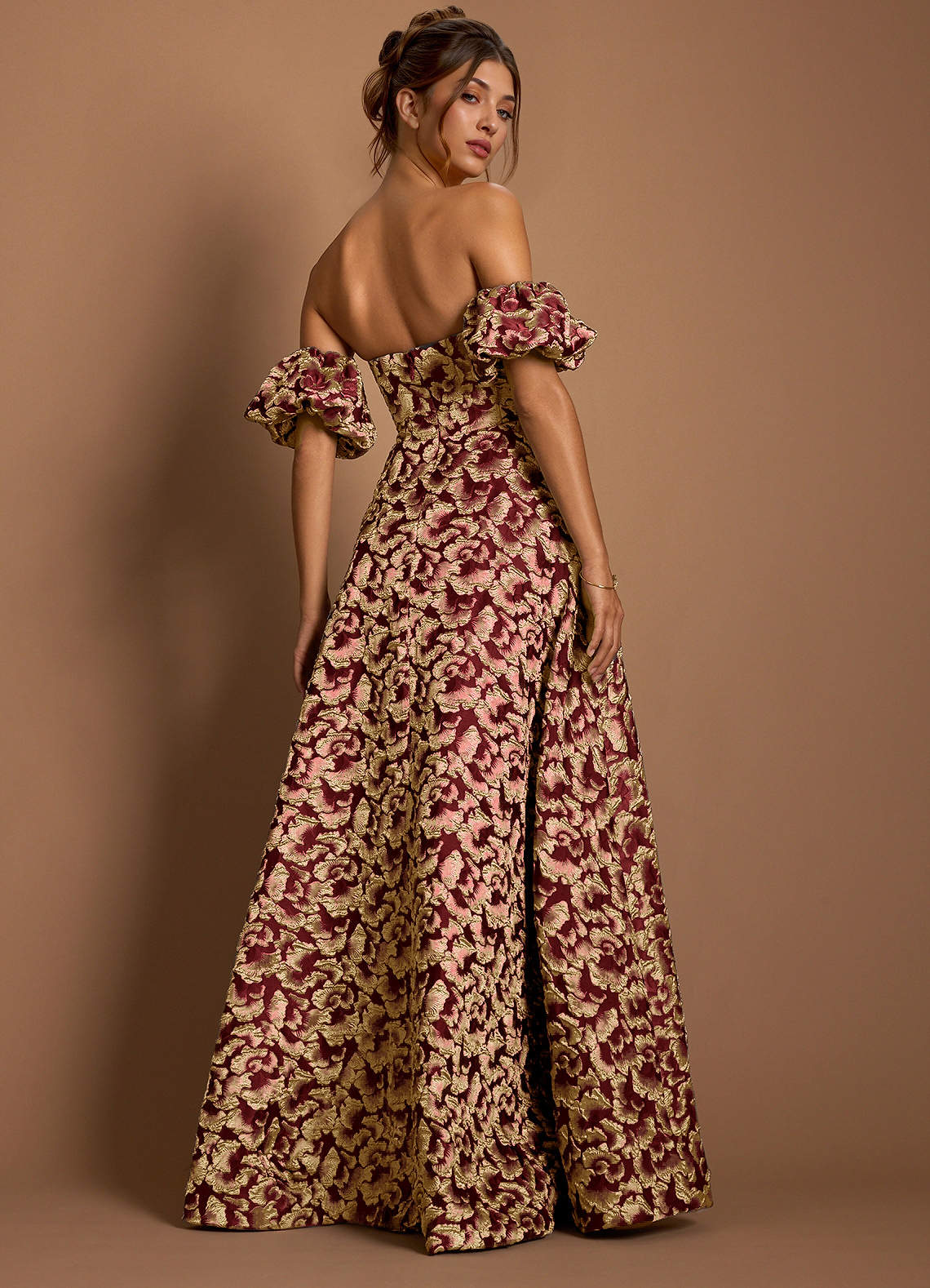 Eowyn Wine Maxi Dress  Dress