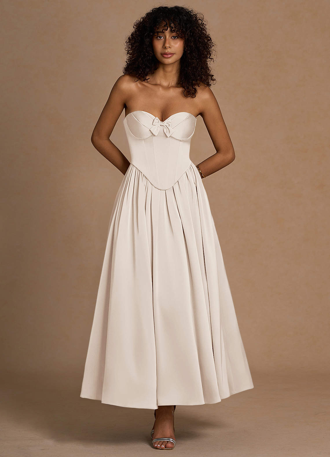Eloise Cream Maxi Dress  Dress