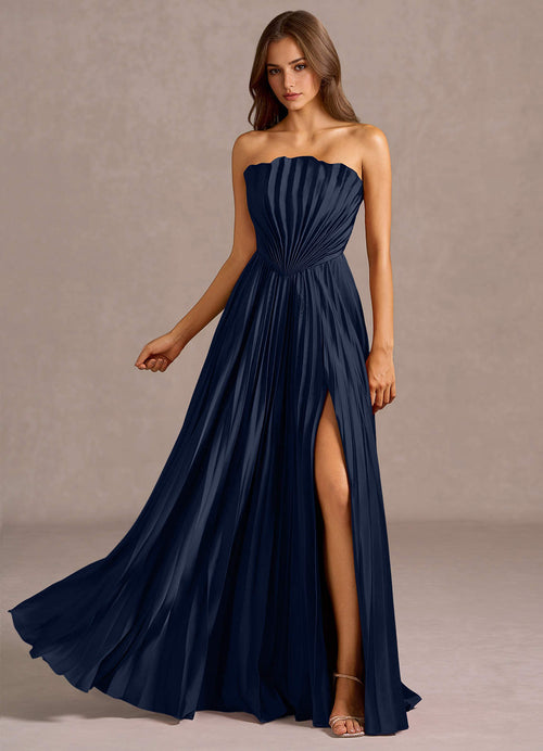 Kaia Navy Maxi Dress  Dress