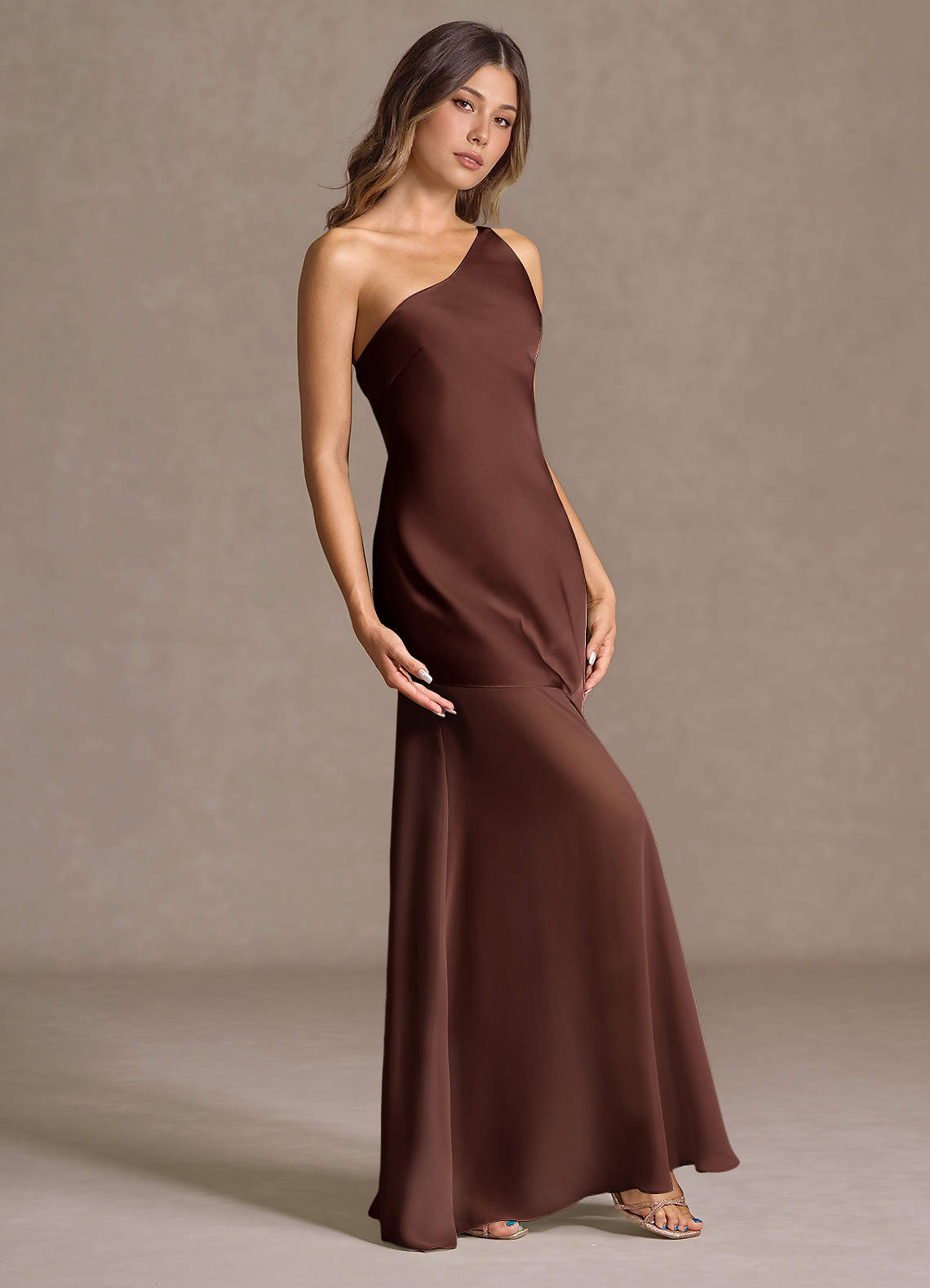 Fatima Mocha Coco Maxi Dress  Dress