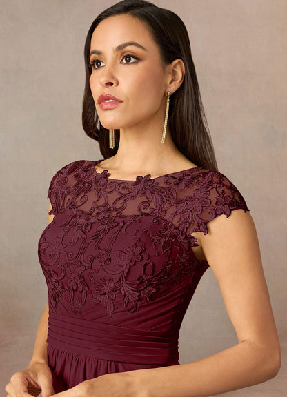 Cabernet A-Line Lace Dress