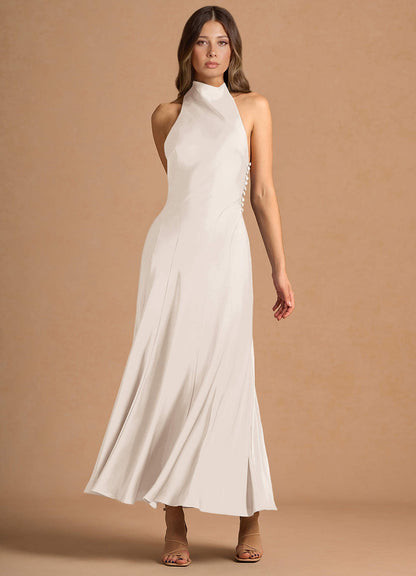 Diantha Cream Maxi Dress  Dress