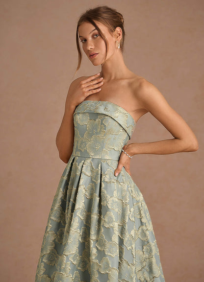 Desiree Blue Midi Dress