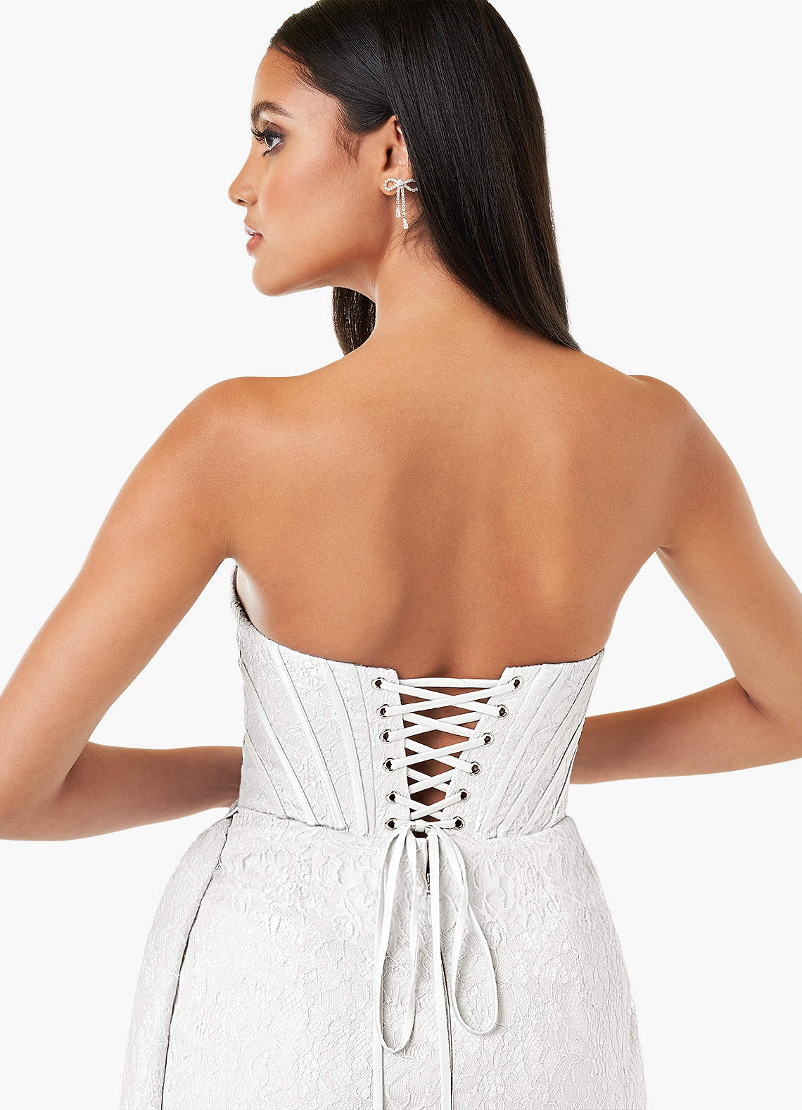 Chynna White Corset Mini Dress  Dress