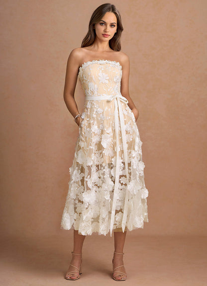 Sherri White Floral Maxi Dress  Dress