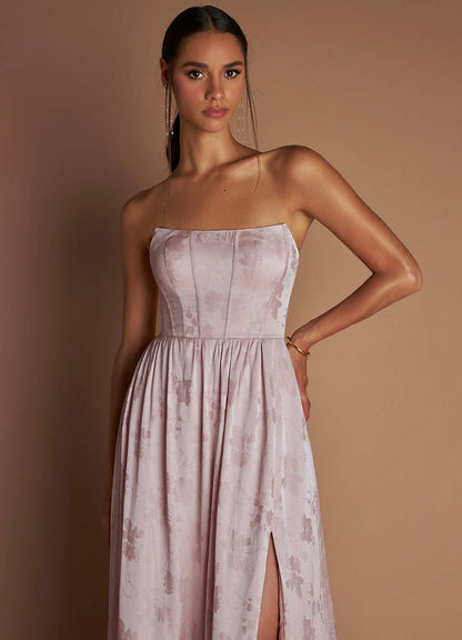 Floria Soft Pink Maxi Dress
