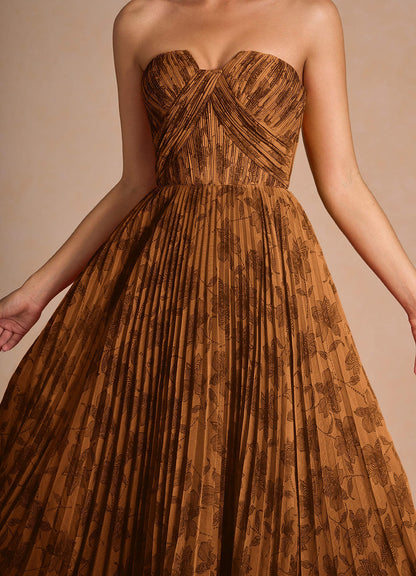 Lyanna Coco Multi Pleated Midi Dress  Dress