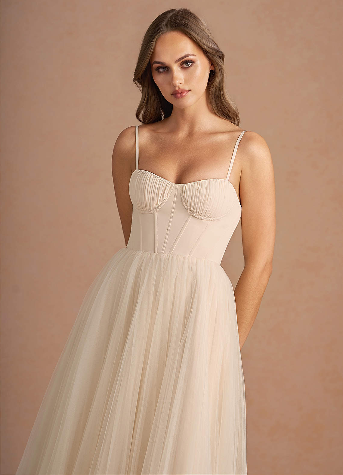 Bree Cream Midi Dress  Dress