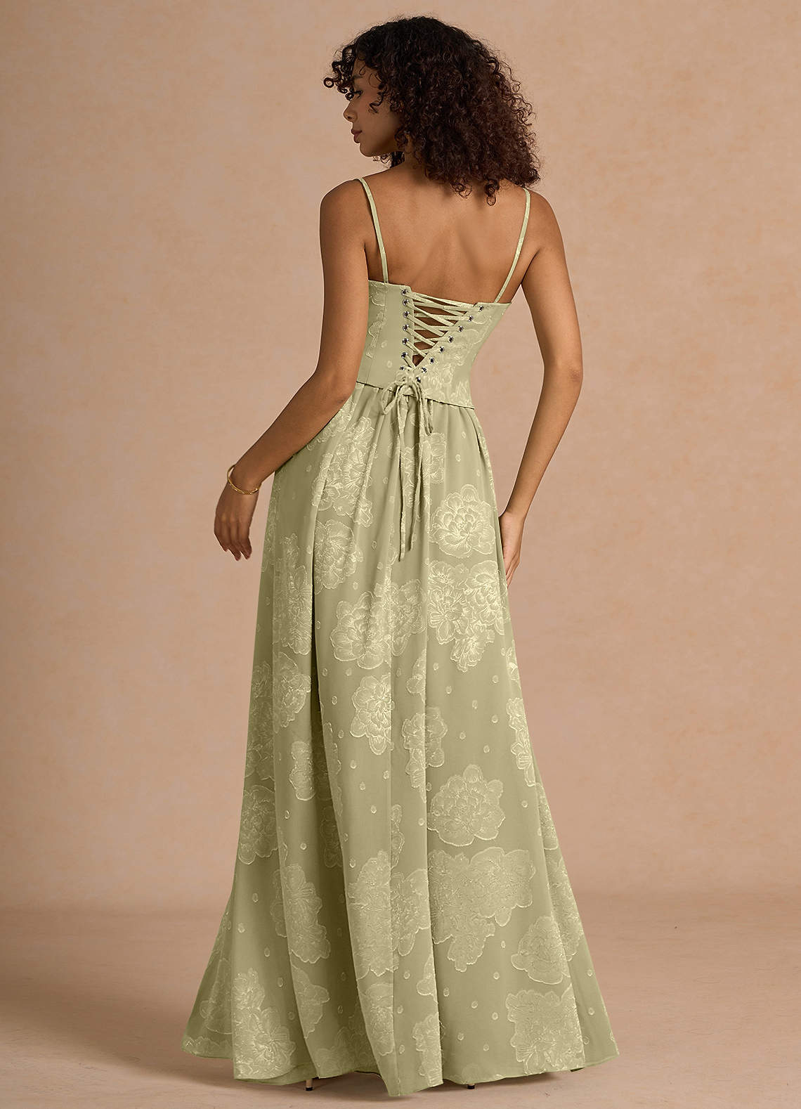 Isaura Celadon Maxi Dress  Dress