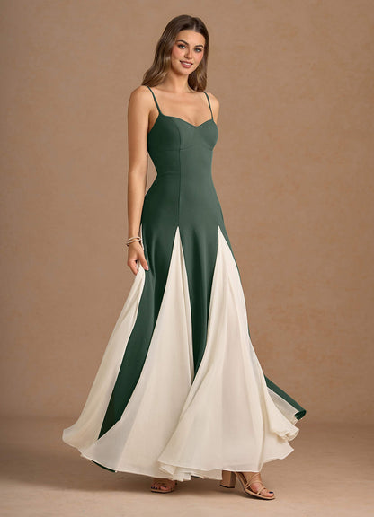 Liorne Eucalyptus A Line Prom Dress
