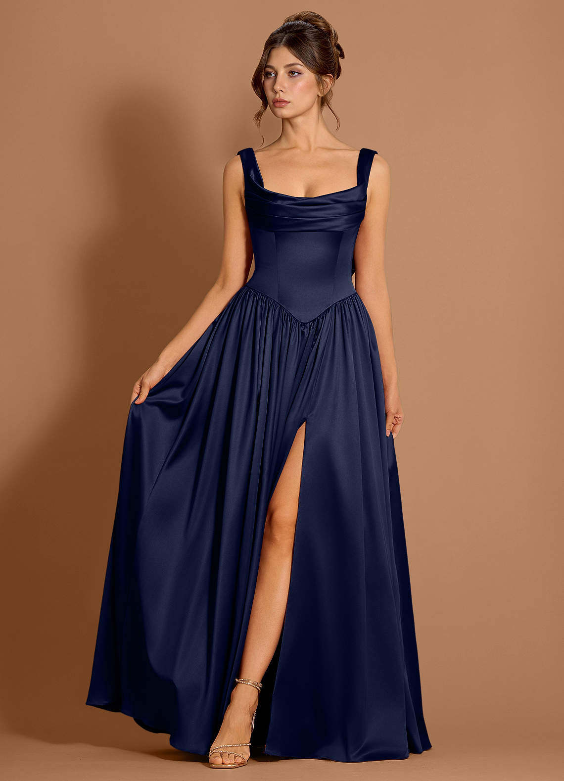 Colette Navy Maxi Dress