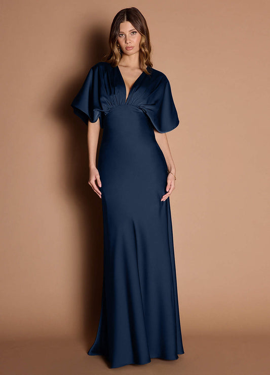 Lavinia Navy Dress