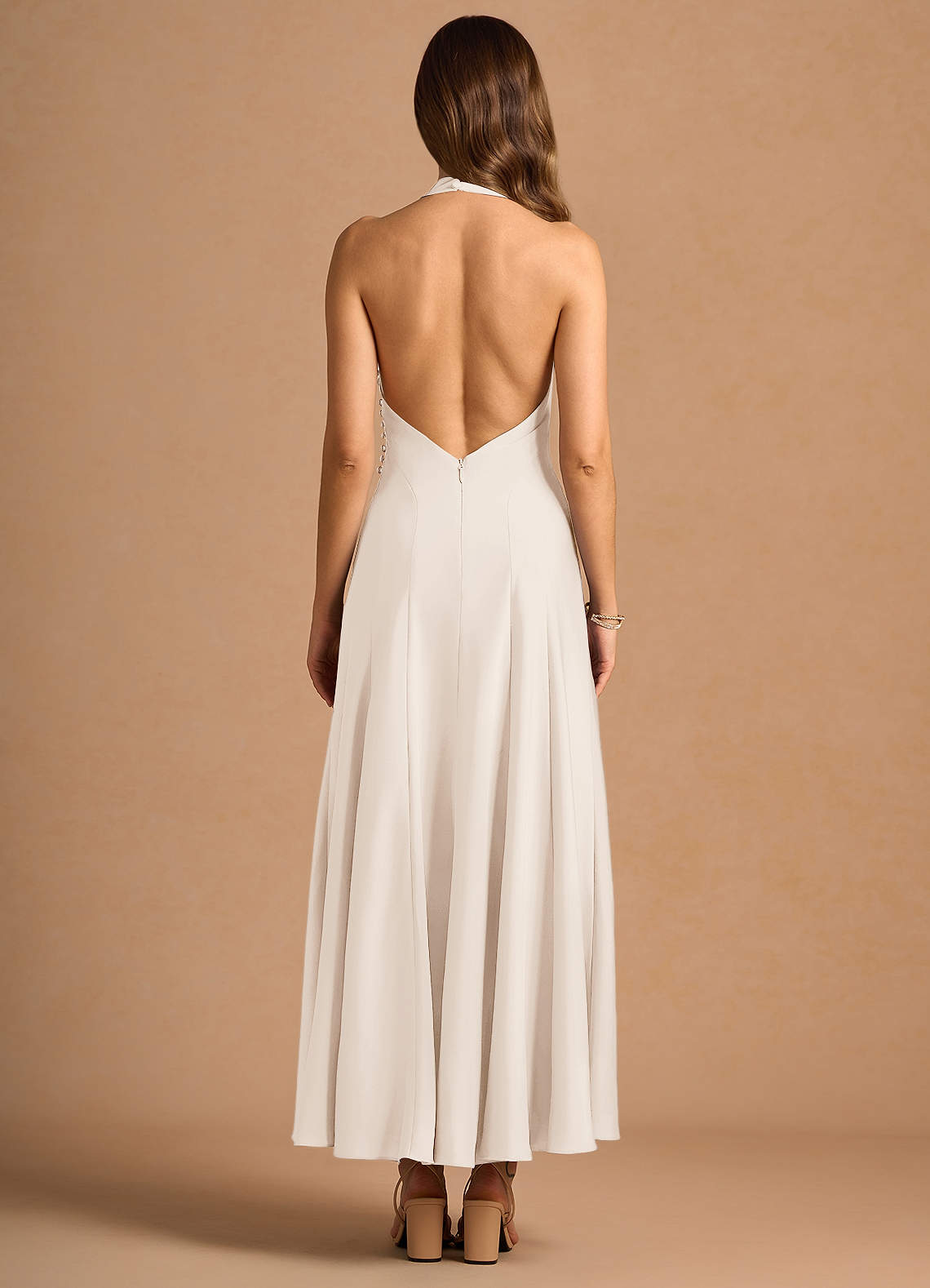 Diantha Cream Maxi Dress  Dress