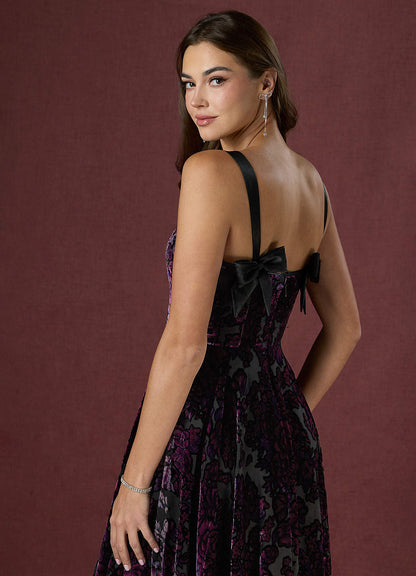 Hester Black Amethyst Maxi Dress  Dress