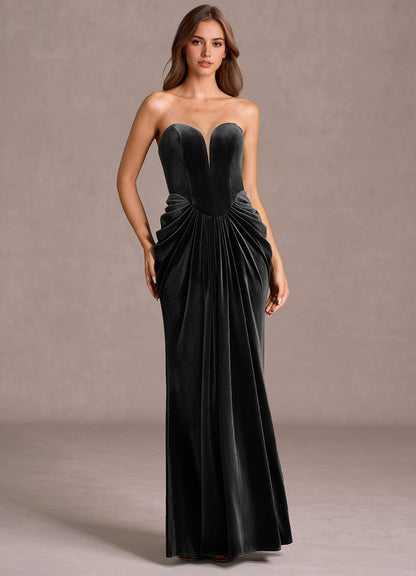Sylvie Black Maxi Gown  Dress
