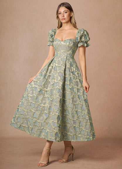 Amy Blue Midi Dress