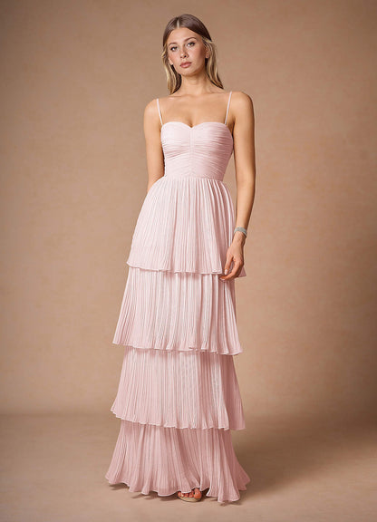 Isla Powder Pink Maxi Dress  Dress