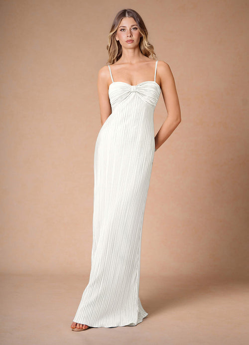 Nephele White Maxi Dress  Dress
