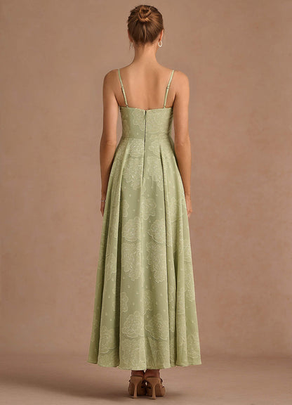 Evienne Celadon Maxi Dress