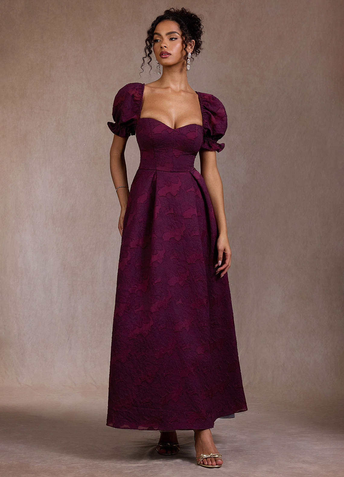 Gabby Plum Orchid Maxi Dress