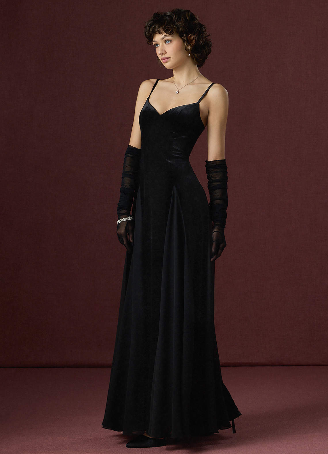 Norma Black Maxi Dress  Dress