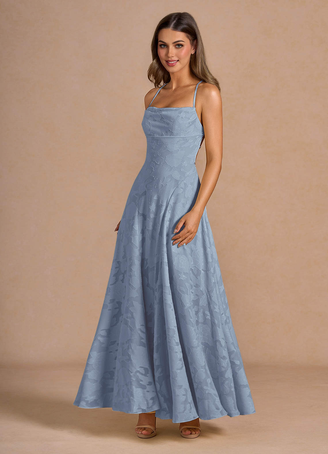 Irelia Powder Blue Maxi Dress  Dress
