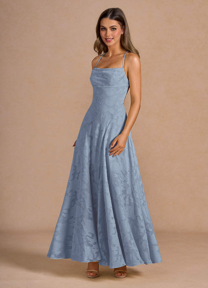 Marlo Powder Blue Corset Prom Dress