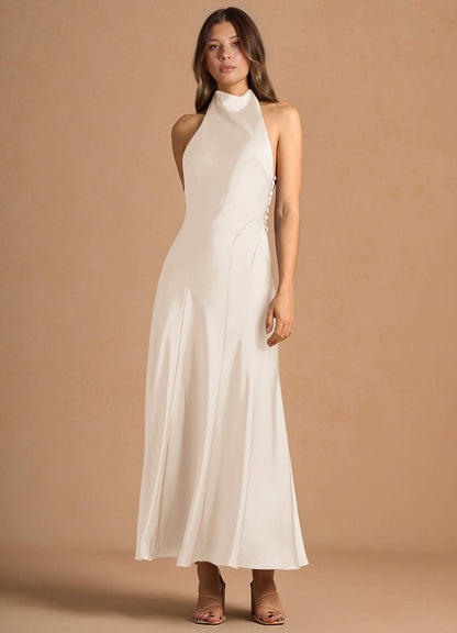 Diantha Cream Maxi Dress  Dress