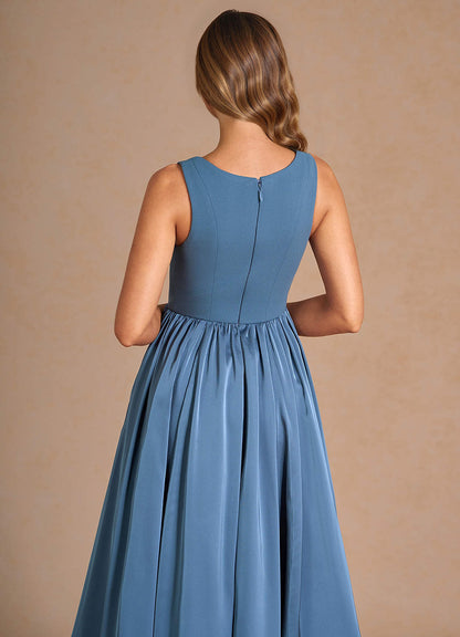 Cate Deep Blue Maxi Dress