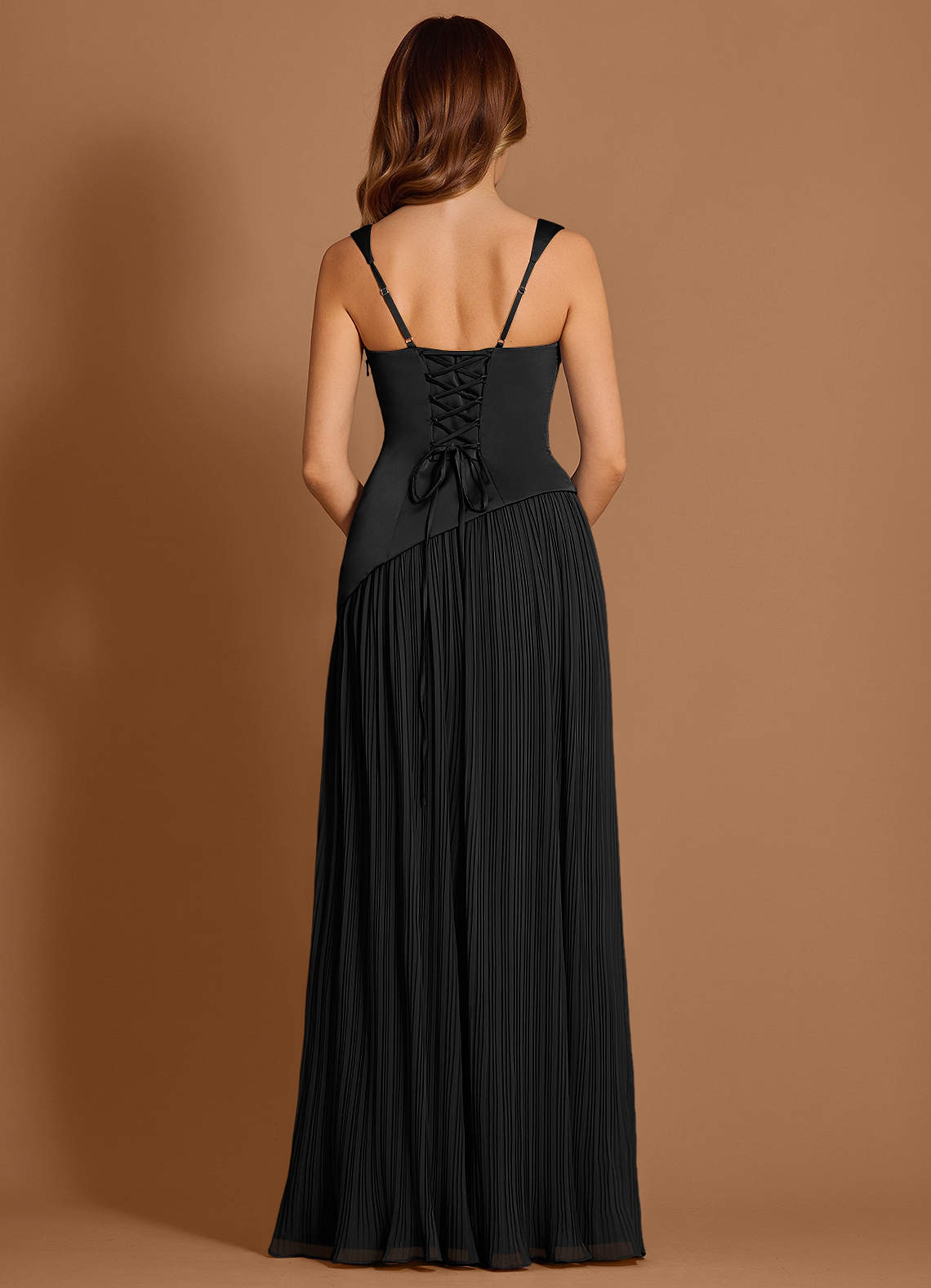 Stephanie Black Maxi Dress