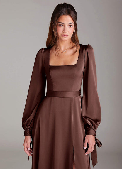 Leonia Mocha Coco Maxi Dress  Dress