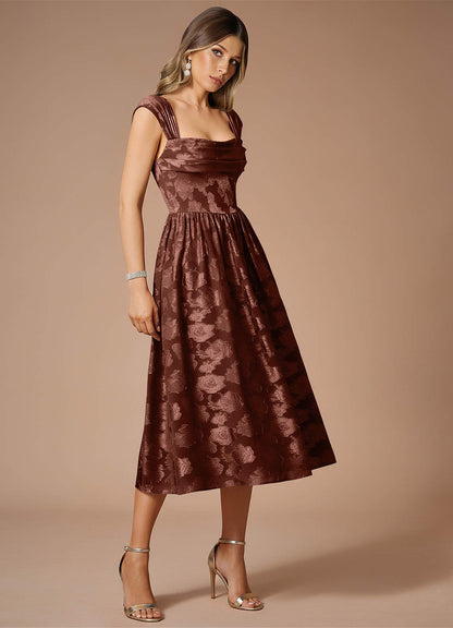 Dana Mocha Coco Midi Dress  Dress