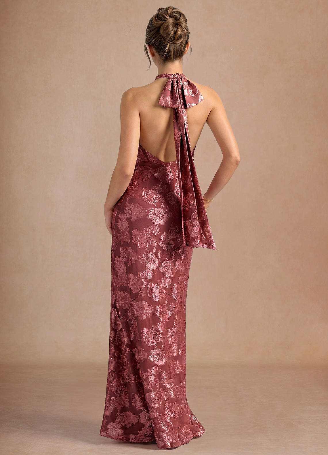 Dillon Vintage Rose Maxi Dress