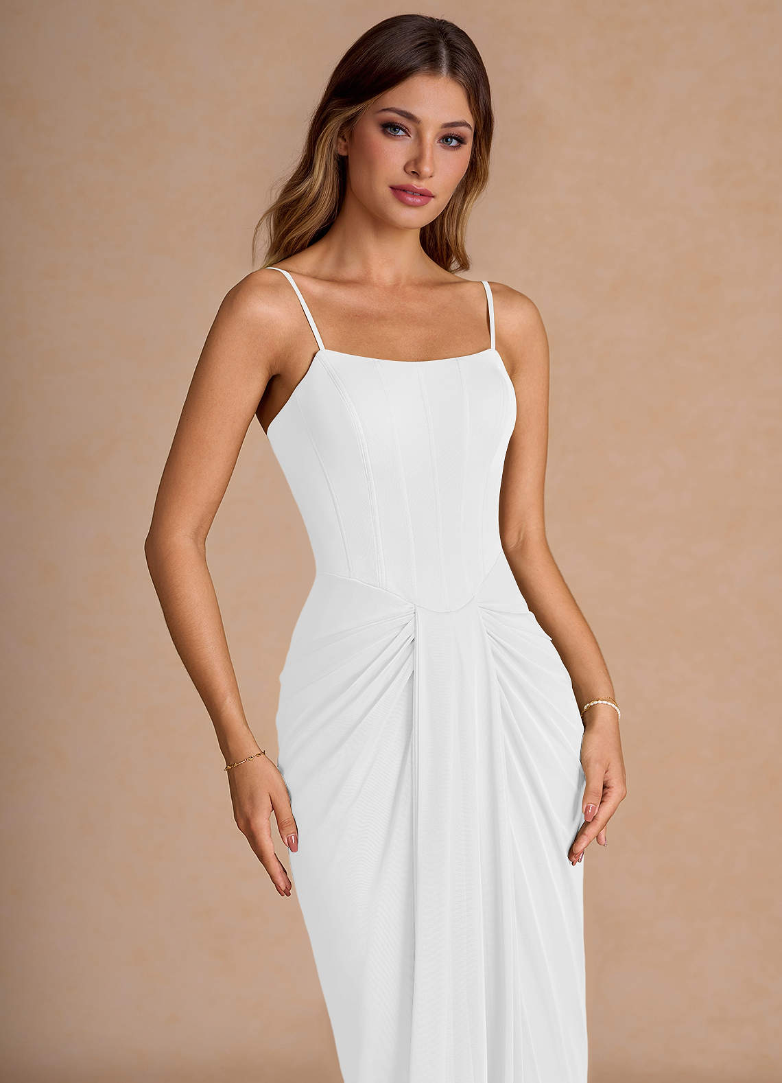Anais White Maxi Dress