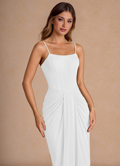 Anais White Maxi Dress