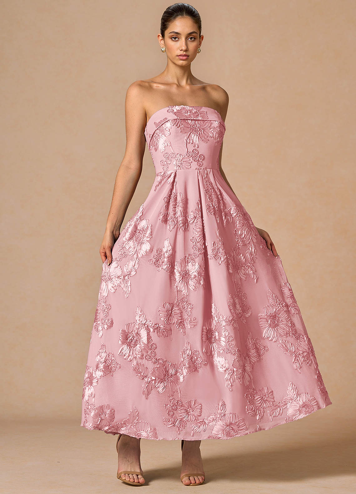 Evangeline Pink Maxi Dress