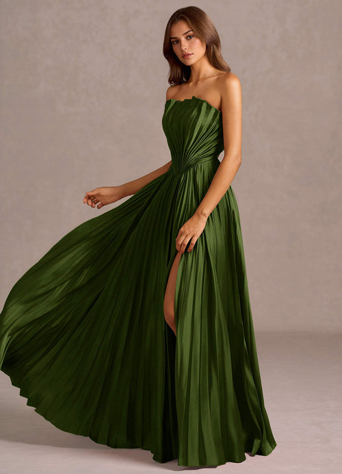 Kaia Olive Green Maxi Dress  Dress