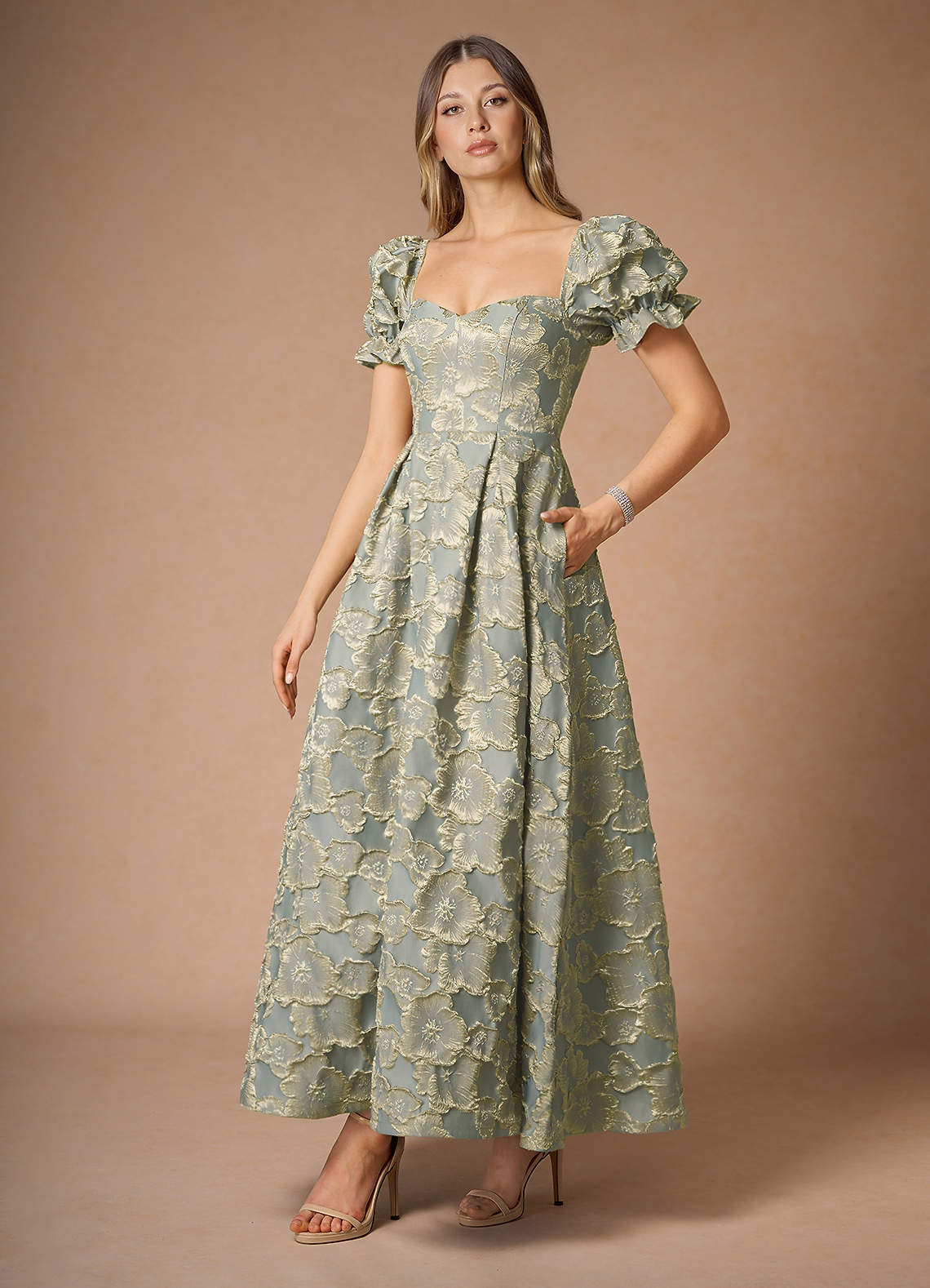 Amy Blue Maxi Dress  Dress